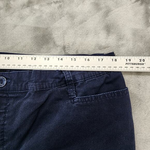 Gloria Vanderbilt Pants Womens 16W SHORT Blue Amanda High Rise Straight Stretch - Picture 9 of 13